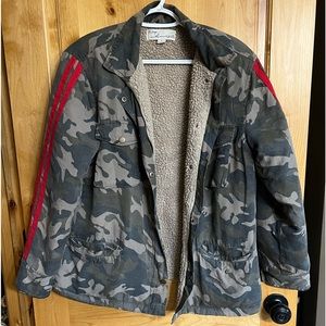 Vintage Savannah fleece lined coat Size S